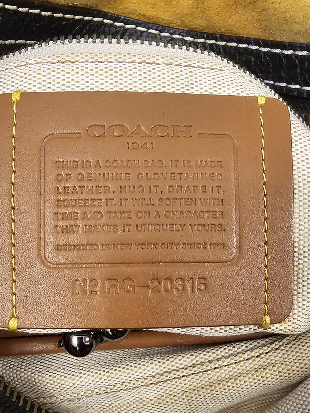 Coach Rogue 1941 1st generation Shoulder bag - Picture 14 of 14